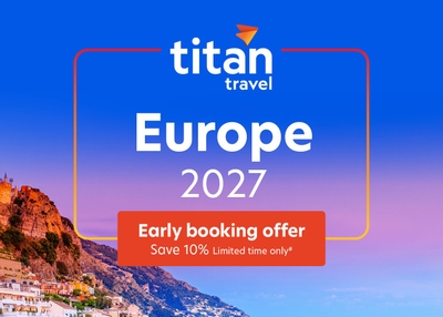 Titan Travel Early Booking Offer