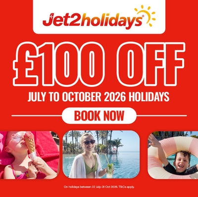 Jet2holidays New Campaign Offer