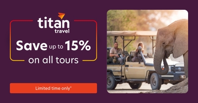 Titan Travel Huge Worldwide Tour Savings